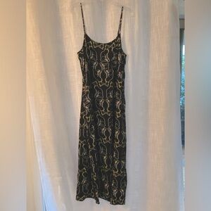 NWT ModCloth black cat dress